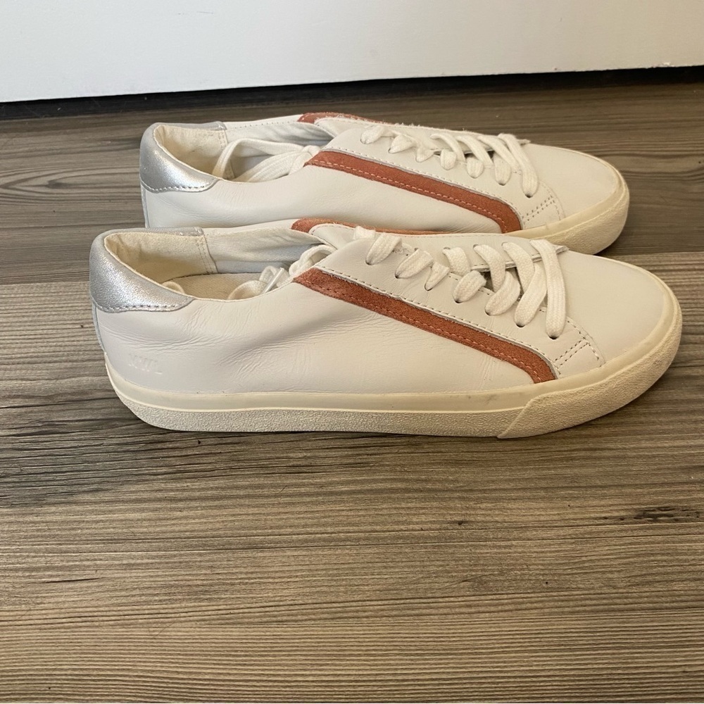 Madewell White Leather Sneakers 7.5